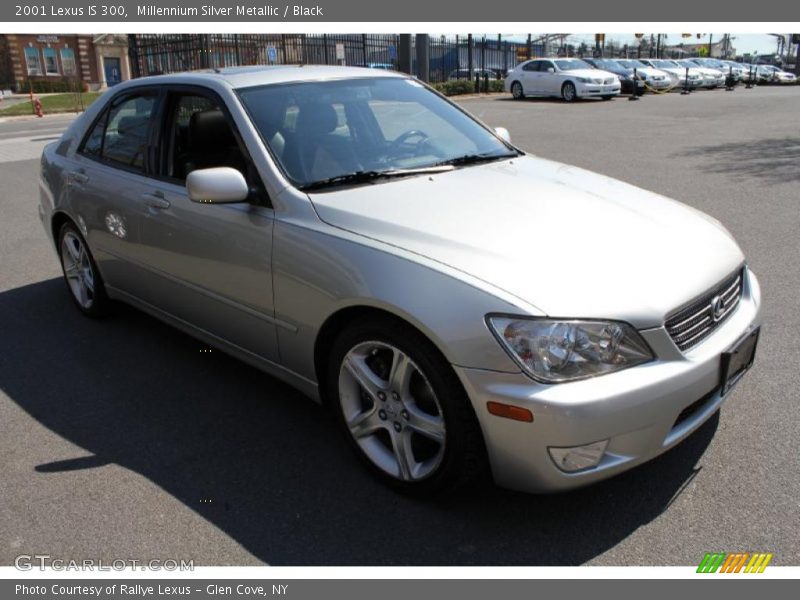 Millennium Silver Metallic / Black 2001 Lexus IS 300