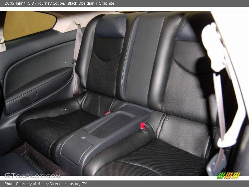 Black Obsidian / Graphite 2009 Infiniti G 37 Journey Coupe