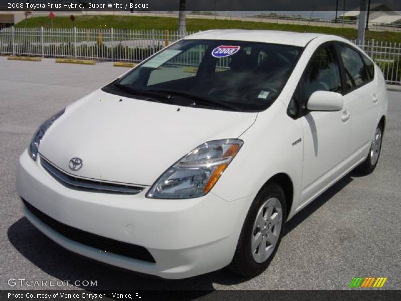 Super White / Bisque 2008 Toyota Prius Hybrid