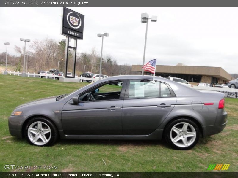 Anthracite Metallic / Quartz 2006 Acura TL 3.2