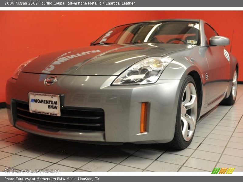 Silverstone Metallic / Charcoal Leather 2006 Nissan 350Z Touring Coupe