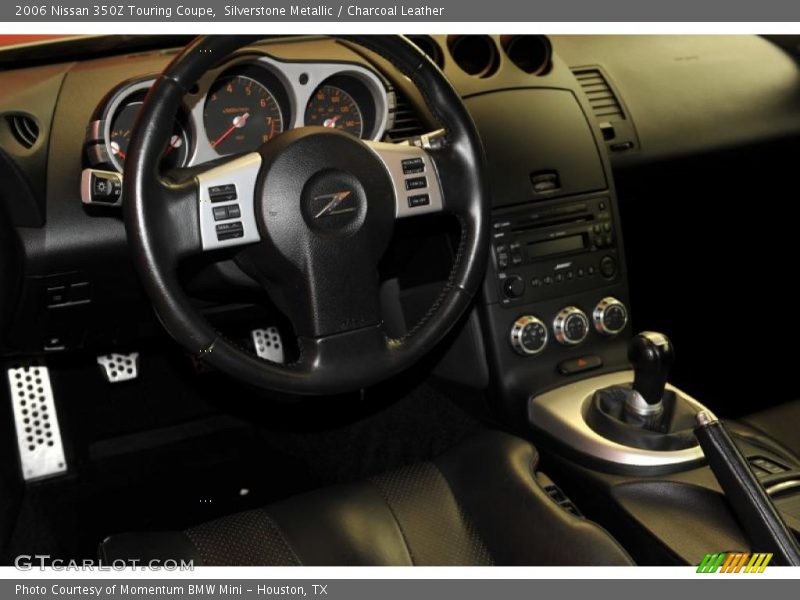 Silverstone Metallic / Charcoal Leather 2006 Nissan 350Z Touring Coupe