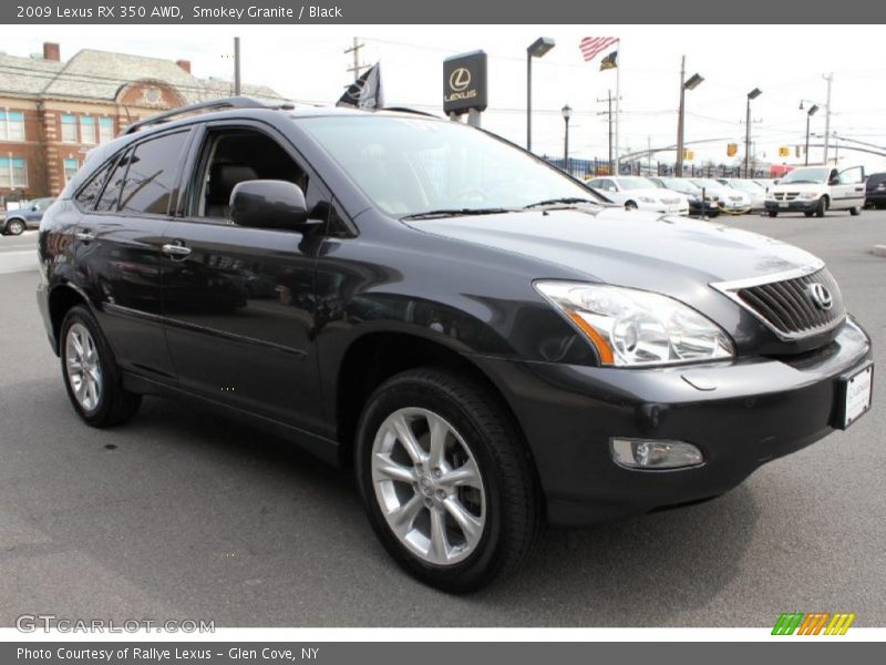 Smokey Granite / Black 2009 Lexus RX 350 AWD