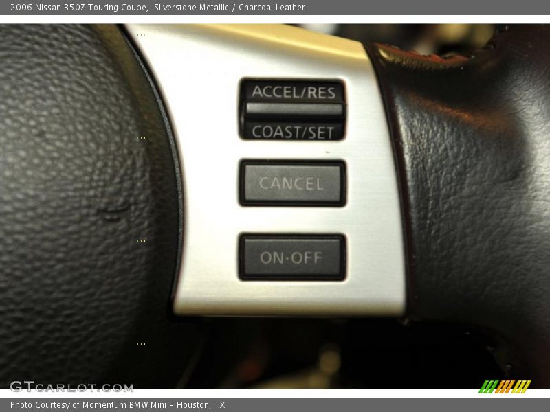 Silverstone Metallic / Charcoal Leather 2006 Nissan 350Z Touring Coupe