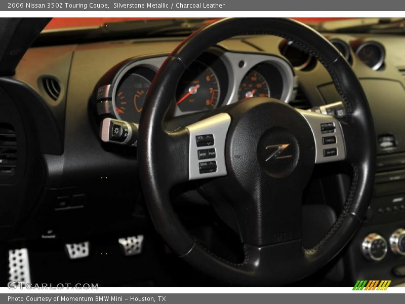 Silverstone Metallic / Charcoal Leather 2006 Nissan 350Z Touring Coupe