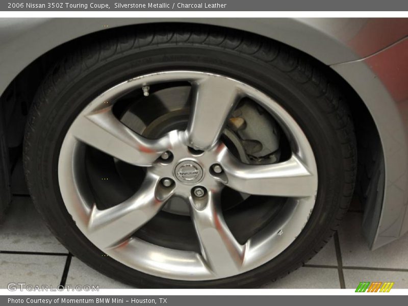 Silverstone Metallic / Charcoal Leather 2006 Nissan 350Z Touring Coupe
