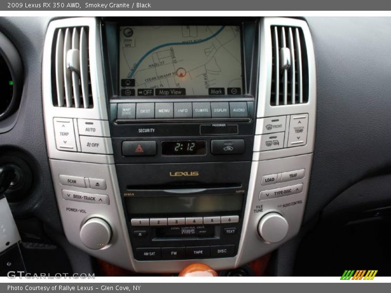 Smokey Granite / Black 2009 Lexus RX 350 AWD