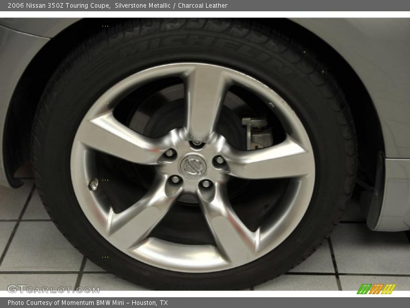 Silverstone Metallic / Charcoal Leather 2006 Nissan 350Z Touring Coupe