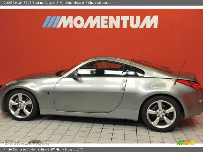 Silverstone Metallic / Charcoal Leather 2006 Nissan 350Z Touring Coupe