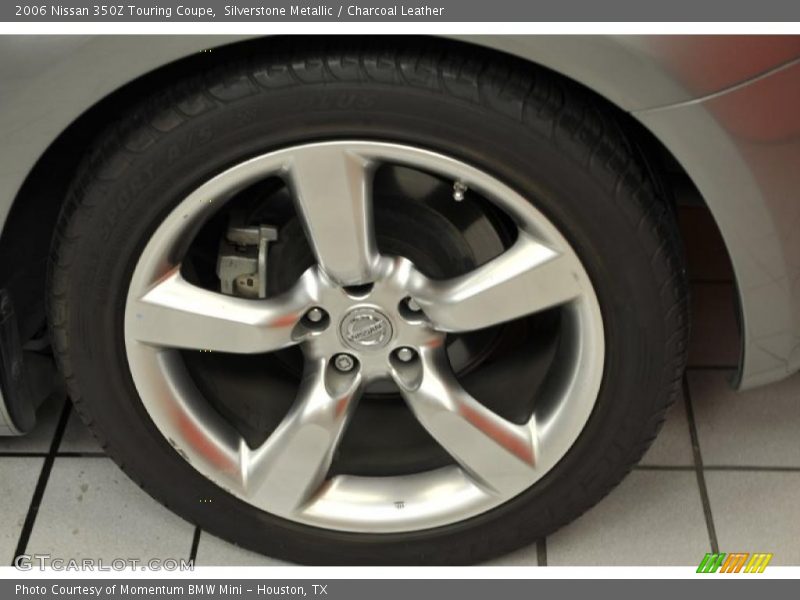 Silverstone Metallic / Charcoal Leather 2006 Nissan 350Z Touring Coupe