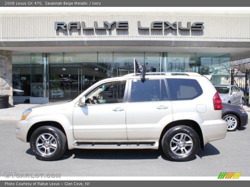 Savannah Beige Metallic / Ivory 2008 Lexus GX 470