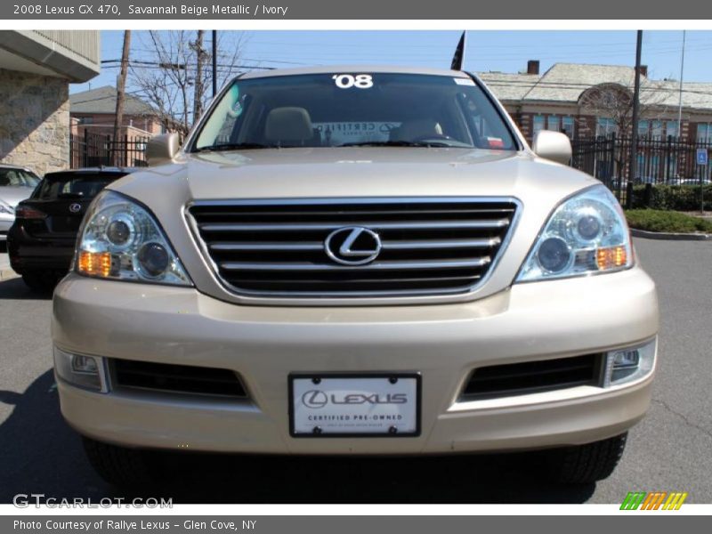 Savannah Beige Metallic / Ivory 2008 Lexus GX 470