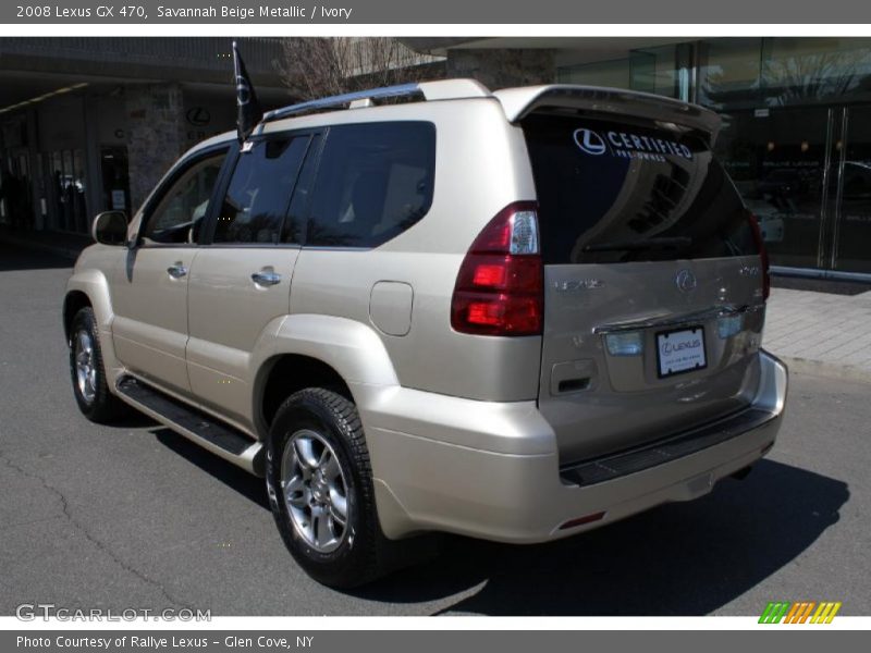 Savannah Beige Metallic / Ivory 2008 Lexus GX 470