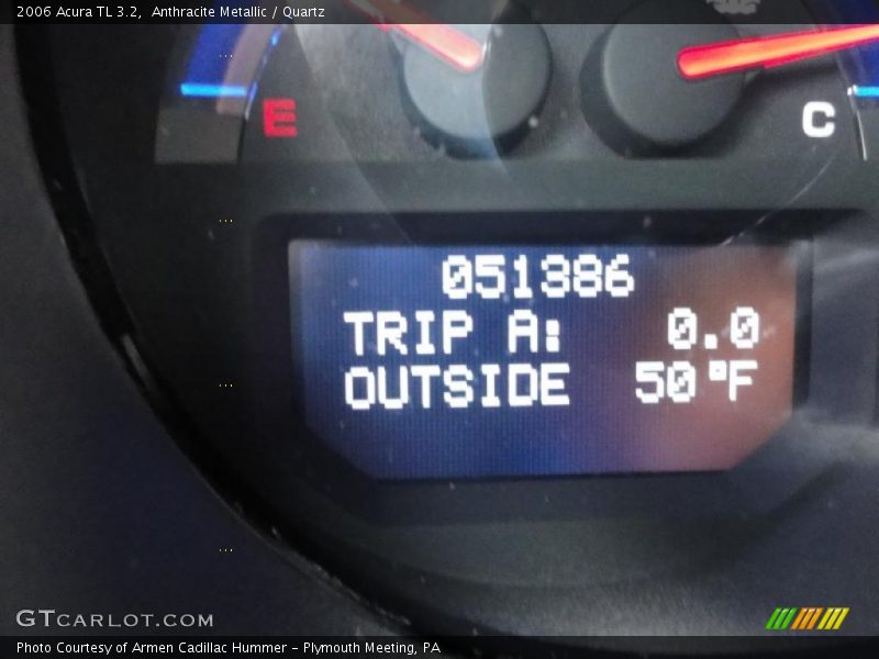 Anthracite Metallic / Quartz 2006 Acura TL 3.2