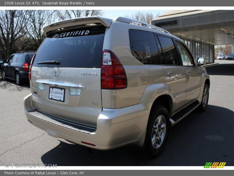 Savannah Beige Metallic / Ivory 2008 Lexus GX 470