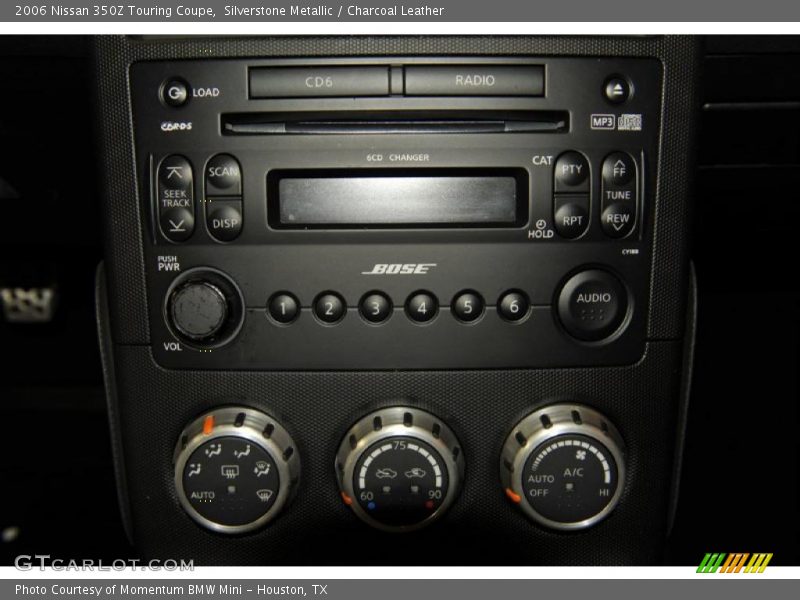 Silverstone Metallic / Charcoal Leather 2006 Nissan 350Z Touring Coupe