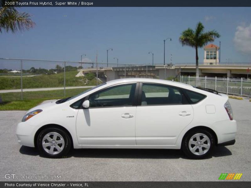 Super White / Bisque 2008 Toyota Prius Hybrid