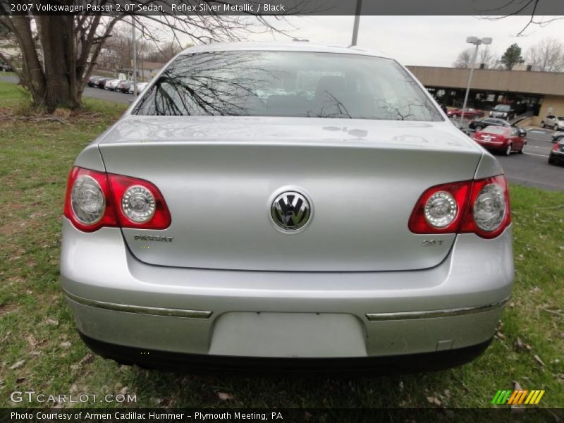 Reflex Silver Metallic / Black 2007 Volkswagen Passat 2.0T Sedan