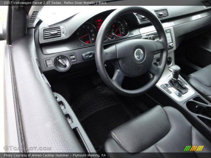  2007 Passat 2.0T Sedan Black Interior
