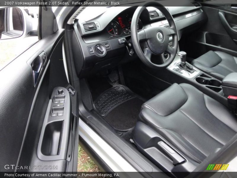  2007 Passat 2.0T Sedan Black Interior