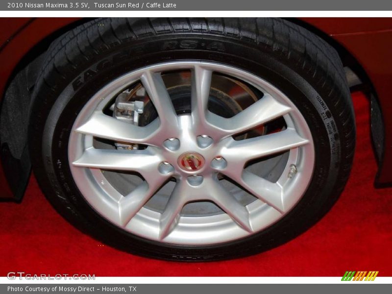 Tuscan Sun Red / Caffe Latte 2010 Nissan Maxima 3.5 SV