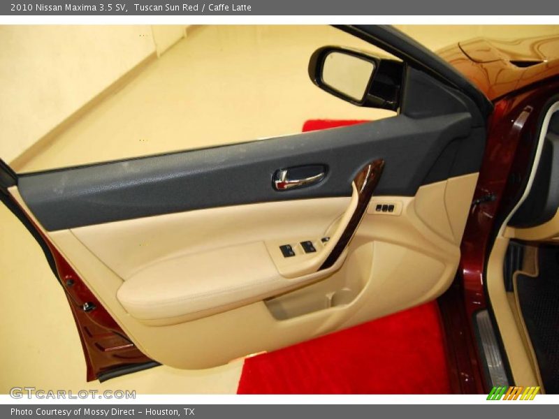 Tuscan Sun Red / Caffe Latte 2010 Nissan Maxima 3.5 SV