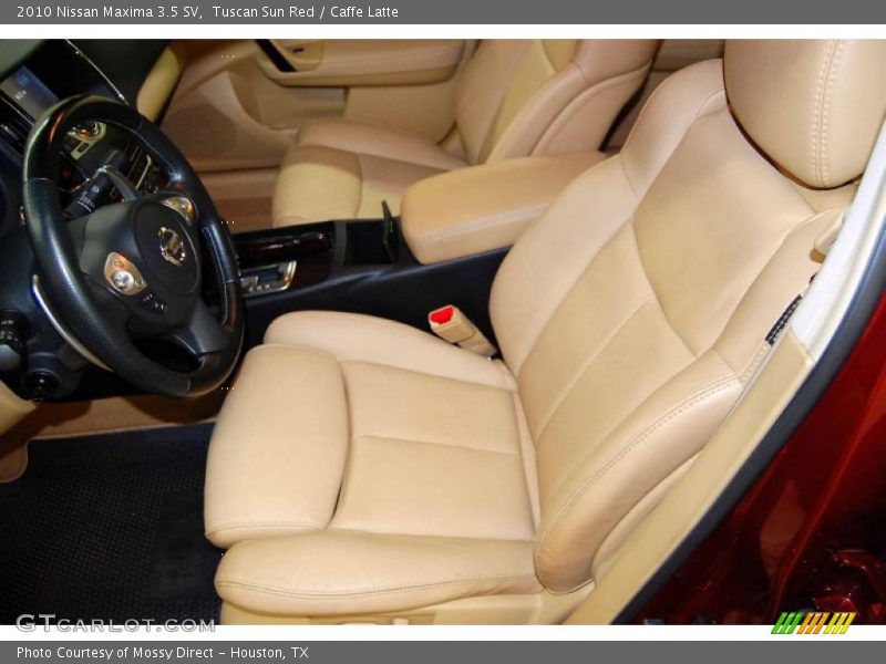 Tuscan Sun Red / Caffe Latte 2010 Nissan Maxima 3.5 SV