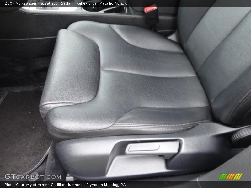 Reflex Silver Metallic / Black 2007 Volkswagen Passat 2.0T Sedan
