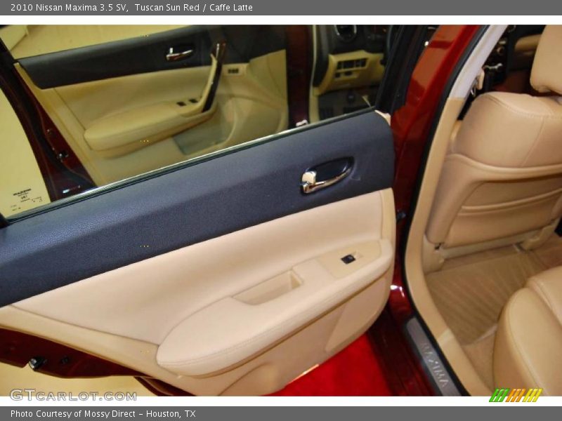 Tuscan Sun Red / Caffe Latte 2010 Nissan Maxima 3.5 SV