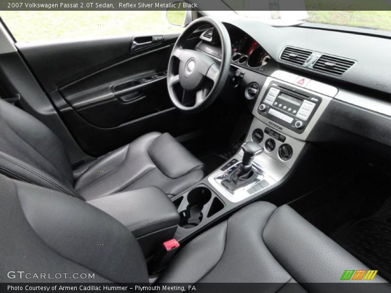  2007 Passat 2.0T Sedan Black Interior