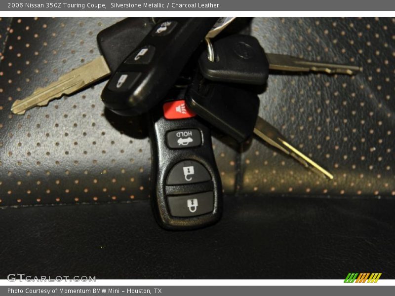 Silverstone Metallic / Charcoal Leather 2006 Nissan 350Z Touring Coupe