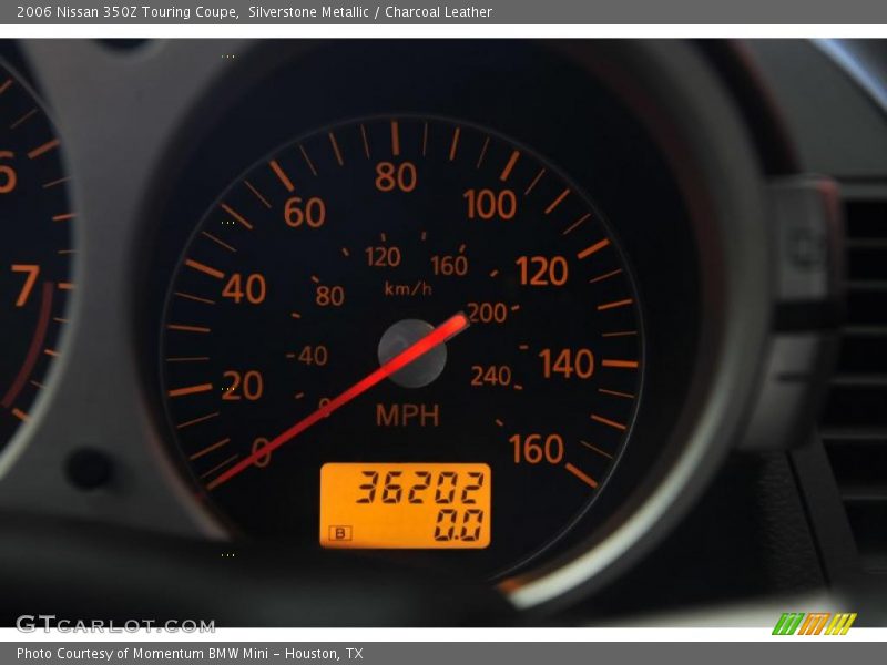 Silverstone Metallic / Charcoal Leather 2006 Nissan 350Z Touring Coupe