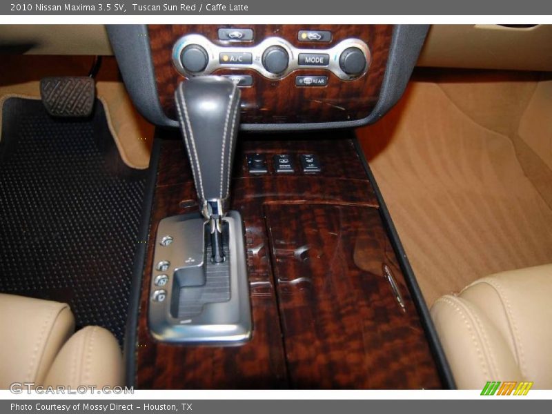 Tuscan Sun Red / Caffe Latte 2010 Nissan Maxima 3.5 SV