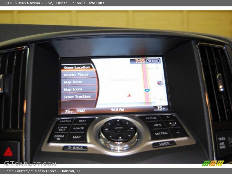 Tuscan Sun Red / Caffe Latte 2010 Nissan Maxima 3.5 SV
