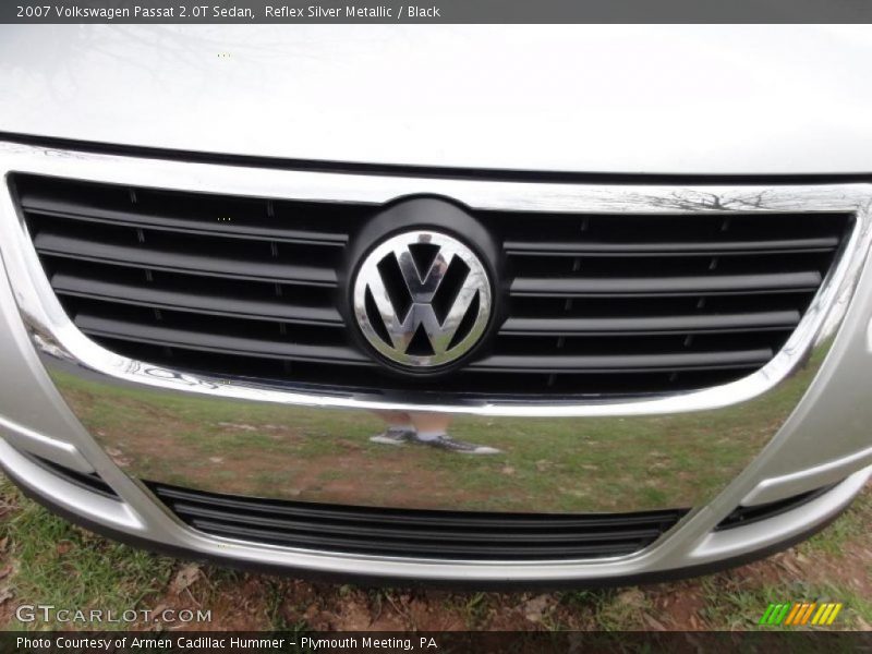 Reflex Silver Metallic / Black 2007 Volkswagen Passat 2.0T Sedan