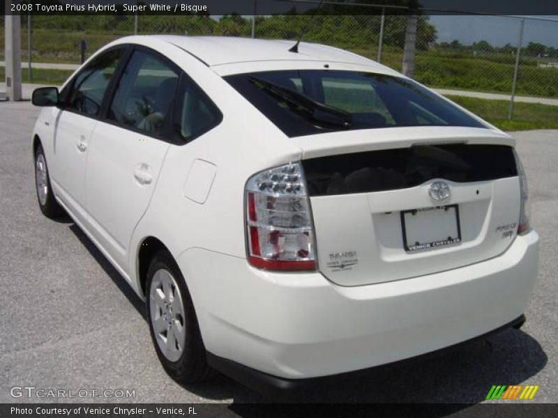 Super White / Bisque 2008 Toyota Prius Hybrid