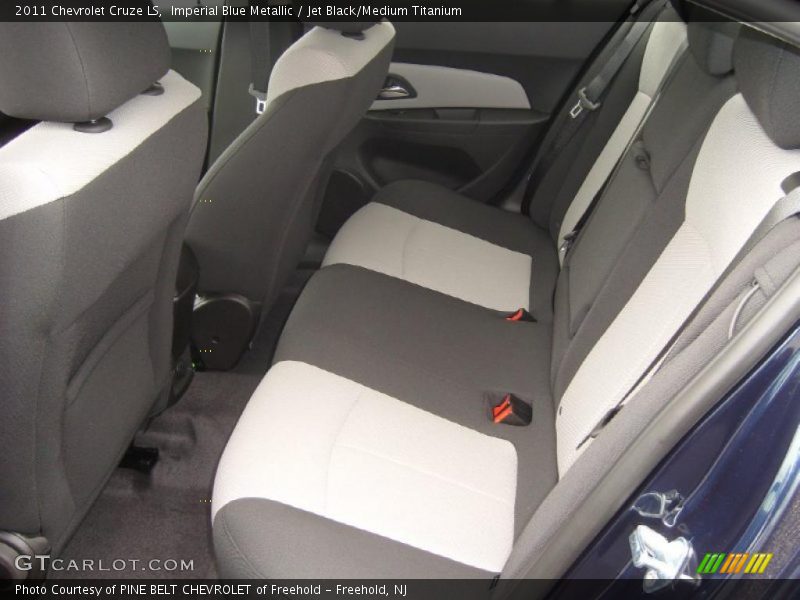 Imperial Blue Metallic / Jet Black/Medium Titanium 2011 Chevrolet Cruze LS