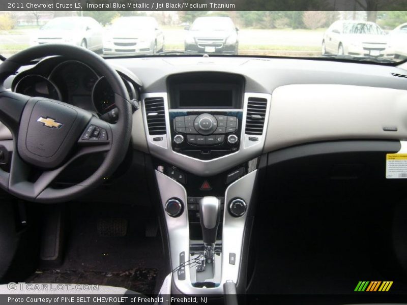 Imperial Blue Metallic / Jet Black/Medium Titanium 2011 Chevrolet Cruze LS