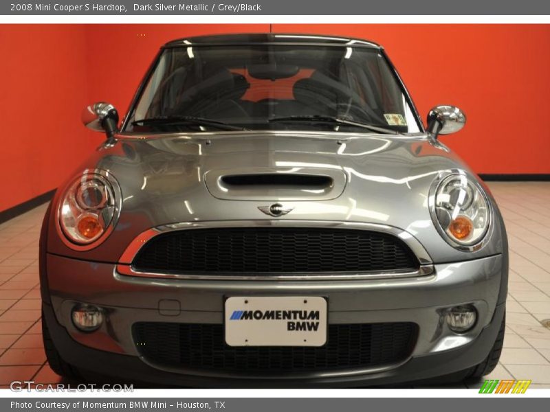 Dark Silver Metallic / Grey/Black 2008 Mini Cooper S Hardtop