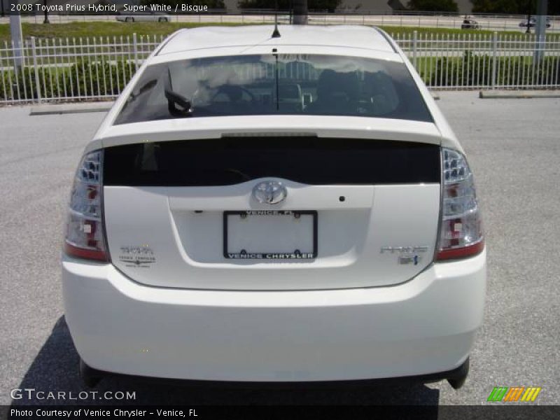 Super White / Bisque 2008 Toyota Prius Hybrid