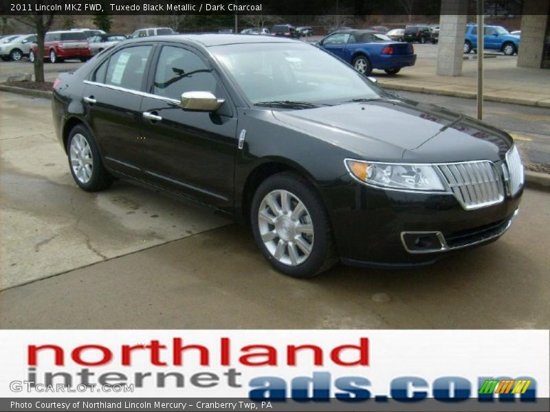 Tuxedo Black Metallic / Dark Charcoal 2011 Lincoln MKZ FWD