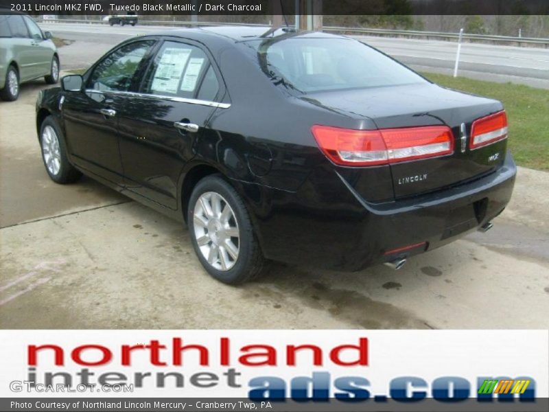 Tuxedo Black Metallic / Dark Charcoal 2011 Lincoln MKZ FWD