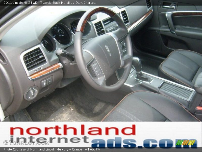 Tuxedo Black Metallic / Dark Charcoal 2011 Lincoln MKZ FWD