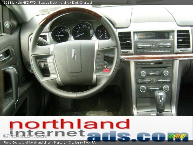 Tuxedo Black Metallic / Dark Charcoal 2011 Lincoln MKZ FWD