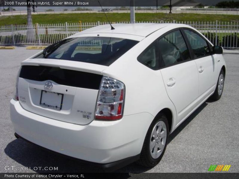 Super White / Bisque 2008 Toyota Prius Hybrid