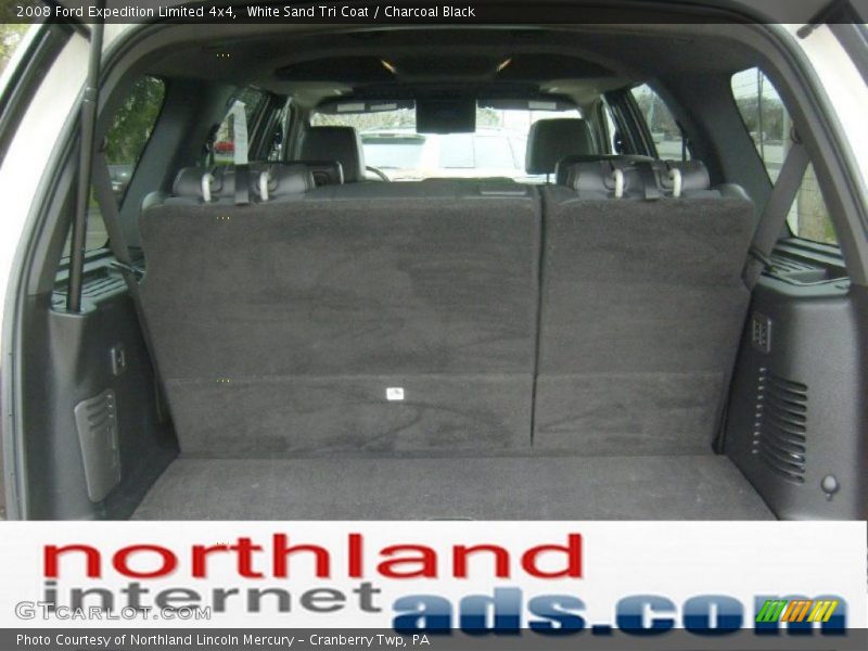 White Sand Tri Coat / Charcoal Black 2008 Ford Expedition Limited 4x4