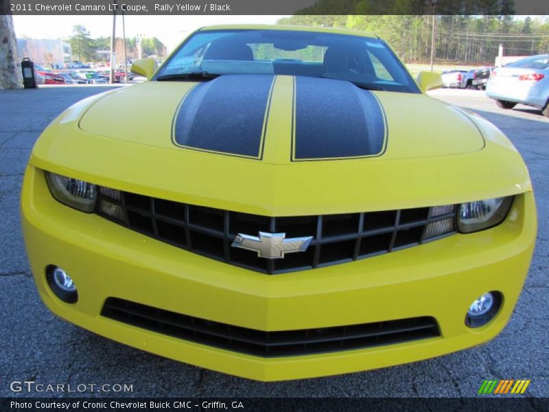 Rally Yellow / Black 2011 Chevrolet Camaro LT Coupe