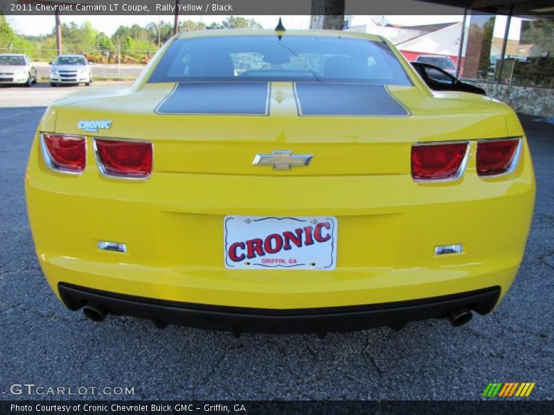 Rally Yellow / Black 2011 Chevrolet Camaro LT Coupe