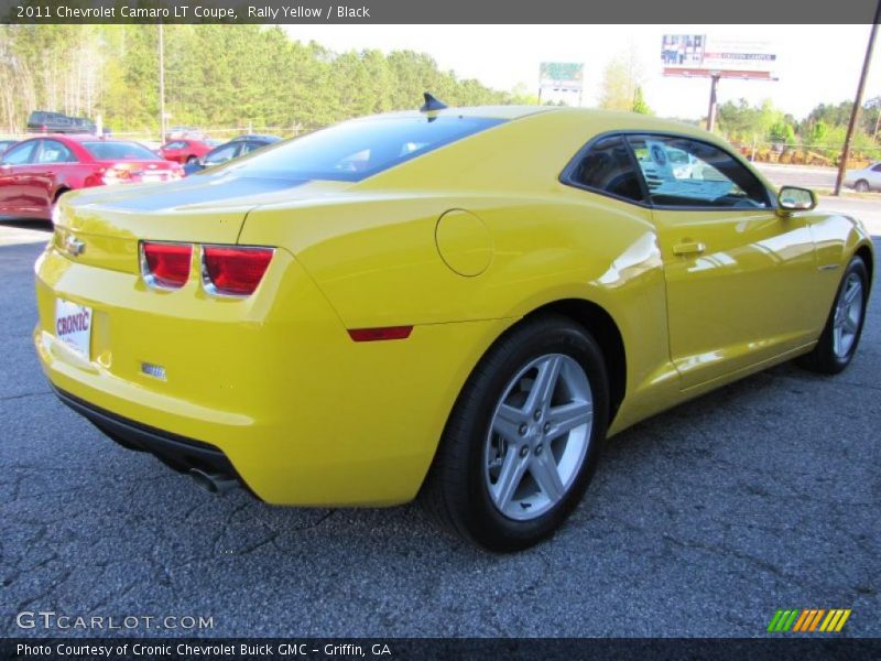 Rally Yellow / Black 2011 Chevrolet Camaro LT Coupe