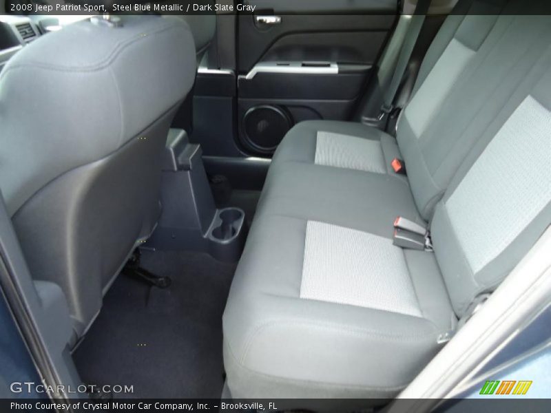 Steel Blue Metallic / Dark Slate Gray 2008 Jeep Patriot Sport